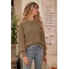 imagePRETTYGARDEN Womens Fall 2026 Pullover Sweater Casual Long Sleeve Loose Chunky Knit Tops Blouse Winter Fashion ClothingKhaki