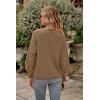 imagePRETTYGARDEN Womens Fall 2026 Pullover Sweater Casual Long Sleeve Loose Chunky Knit Tops Blouse Winter Fashion ClothingKhaki