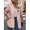 imagePRETTYGARDEN Womens Fall Clothes Trendy Casual Lightweight Jackets Oversized Winter Coat Outerwear with Pockets