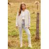 imagePRETTYGARDEN Womens Fall Fashion Jacket Long Sleeve Button Down Trendy Casual Outerwear Clothes Winter Coats with Pockets