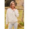 imagePRETTYGARDEN Womens Fall Fashion Jacket Long Sleeve Button Down Trendy Casual Outerwear Clothes Winter Coats with Pockets