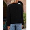imagePRETTYGARDEN Womens Faux Fur Coat 2026 Fall Fuzzy Fleece Button up Shearling Cropped Jackets Winter Trendy OuterwearBlack