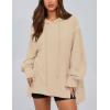 imagePRETTYGARDEN Womens Oversized Hoodie 2025 Spring Sweatshirt Long Sleeve Loose Trendy Outfits Casual Cute Pullover Tops