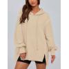 imagePRETTYGARDEN Womens Oversized Hoodie 2025 Spring Sweatshirt Long Sleeve Loose Trendy Outfits Casual Cute Pullover Tops
