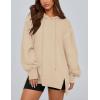imagePRETTYGARDEN Womens Oversized Hoodie 2025 Spring Sweatshirt Long Sleeve Loose Trendy Outfits Casual Cute Pullover Tops