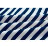imagePRETTYGARDEN Womens Summer Deep V Neck Short Sleeve Striped Wrap Ruffle Hem Pleated Mini DressNavy