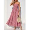 imagePRETTYGARDEN Womens Summer Dresses 2026 Casual Sleeveless Square Neck Formal Wedding Guest Beach Vacation Boho Maxi DressDusty Pink
