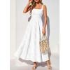 imagePRETTYGARDEN Womens Summer Dresses 2026 Casual Sleeveless Square Neck Formal Wedding Guest Beach Vacation Boho Maxi DressWhite