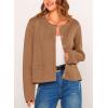 imagePRETTYGARDEN Womens Winter Cardigan Sweaters Button Down Open Front Long Sleeve Knit Cardigans Shirt Trendy Outerwear