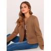 imagePRETTYGARDEN Womens Winter Cardigan Sweaters Button Down Open Front Long Sleeve Knit Cardigans Shirt Trendy Outerwear