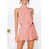 imagePRETTYGARDEN womens Halter Neckwaist