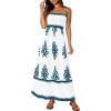 White Lake Blue Floral