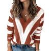 Striped Rust Red