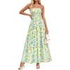Floral White Light Green