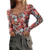 Floral Black Multicolored