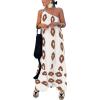 imagePRETTYGARDEN Womens 2026 Summer One Shoulder Maxi Dress Printed Flowy Boho Long Sundresses Spring Beach Vacation ClothesWhite Khaki Floral