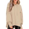 imagePRETTYGARDEN Womens Oversized Hoodie 2025 Spring Sweatshirt Long Sleeve Loose Trendy Outfits Casual Cute Pullover Tops