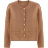imagePRETTYGARDEN Womens Winter Cardigan Sweaters Button Down Open Front Long Sleeve Knit Cardigans Shirt Trendy Outerwear