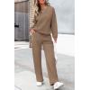 imagePRETTYGARDEN Womens 2 Piece Outfits 2024 Winter Fashion Tracksuits Long Sleeve Pullover Tops Straight Leg Pants Lounge Sets