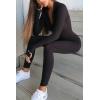 imagePRETTYGARDEN Womens Sexy Bodycon Jumpsuit Long Sleeve Zipper One Piece Romper Outfits Clubwear