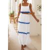 imagePRETTYGARDEN Womens Summer 2 Piece Beach Outfit Casual Sleeveless Cropped Tank Top High Waisted Maxi Skirt Set