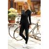 imagePRETTYGARDEN Womens Two Piece Tracksuit Set Long Sleeve Zipper Hoodie Jacket with Sweatpants Sweatsuit Jogger Workout Set
