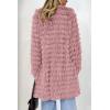 imagePRETTYGARDEN Womens Winter Faux Fur Jackets Fall Fashion Open Front Long Shaggy Coat Outerwear