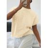 imagePRETTYGARDEN Womens 2026 Spring Sweater Vest Trendy Flower Knit Short Sleeve Cute Pullover Tank Tops Summer Fashion ClothingApricot