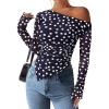 Dot Navy Blue White