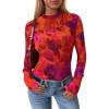 Floral Red Purple