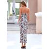 imagePRETTYGARDEN Bodycon Long Dresses for Women 2026 Strapless Tube Summer Floral Maxi Dress Sleeveless Back Slit Beach OutfitsFloral Brown