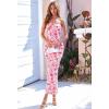 imagePRETTYGARDEN Bodycon Long Dresses for Women 2026 Strapless Tube Summer Floral Maxi Dress Sleeveless Back Slit Beach OutfitsFloral Pink