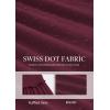 imagePRETTYGARDEN Summer Dresses for Women 2026 Boho Maxi Smocked Spring Wedding Guest Square Neck Short Sleeve Swiss Dot DressWine Red