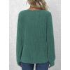 imagePRETTYGARDEN Womens Long Sleeve Henley Shirts 2026 Spring Casual Ribbed Tunic Tops Lightweight Sweaters Fashion ClothingDark Green