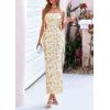 imagePRETTYGARDEN Womens Spring Formal Dress 2026 Summer Elegant Sleeveless Floral Lace Cocktail Wedding Guest Maxi Long DressesBeige Flowers