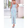 imagePRETTYGARDEN Womens Spring Formal Dress 2026 Summer Elegant Sleeveless Floral Lace Cocktail Wedding Guest Maxi Long DressesFloral Light Blue