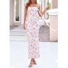 imagePRETTYGARDEN Womens Spring Formal Dress 2026 Summer Elegant Sleeveless Floral Lace Cocktail Wedding Guest Maxi Long DressesWhite Pink Flower