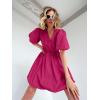 imagePRETTYGARDEN Womens Casual Rose Red Medium