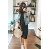 imagePRETTYGARDEN Women Bodycon Midi Dress 2026 Summer Spring Casual Vacation Sundress Fitted Sleeveless Tank DressesBlack