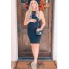 imagePRETTYGARDEN Women Bodycon Midi Dress 2026 Summer Spring Casual Vacation Sundress Fitted Sleeveless Tank DressesBlack