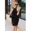 imagePRETTYGARDEN Women Bodycon Midi Dress 2026 Summer Spring Casual Vacation Sundress Fitted Sleeveless Tank DressesBlack