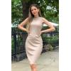 imagePRETTYGARDEN Women Bodycon Midi Dress 2026 Summer Spring Casual Vacation Sundress Fitted Sleeveless Tank DressesKhaki