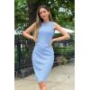 imagePRETTYGARDEN Women Bodycon Midi Dress 2026 Summer Spring Casual Vacation Sundress Fitted Sleeveless Tank DressesLight Blue