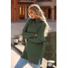 imagePRETTYGARDEN Womens 2023 Oversized Turtleneck Sweater Casual Long Sleeve Chunky Knit Pullover Winter Tops BlouseGreen