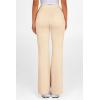 imagePRETTYGARDEN Womens Casual Flare Pants Elastic High Waisted Drawstring Bell Bottom Bootcut Leggings Lounge Sweatpants