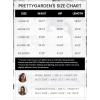 imagePRETTYGARDEN Womens Casual Flare Pants Elastic High Waisted Drawstring Bell Bottom Bootcut Leggings Lounge Sweatpants