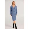 imagePRETTYGARDEN Womens Fall Clothes 2 Piece Sweater Outfits V Neck Button Down Cardigan Bodycon Skirt Set