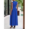 imagePRETTYGARDEN Womens Skirt Sets 2025 Summer Ruched Tank Tops Ruffle Maxi Skirts Wedding Guest Matching 2 Piece Outfits