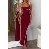 imagePRETTYGARDEN Womens Summer Slip Long Dresses Sexy Sleeveless Backless Bodycon Party Maxi Dress Wine RedMedium