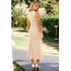 imagePRETTYGARDEN Womens Summer Two Piece Outfits Ribbed Crewneck Sleeveless Cropped Tank Tops and Bodycon Midi Skirt Matching Set
